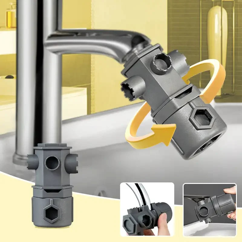 Multifunctional Kitchen Wrench Bathroom Kitchen Disassembly  Installation Bubbler Disassembly and Installation Tool Wrench Set