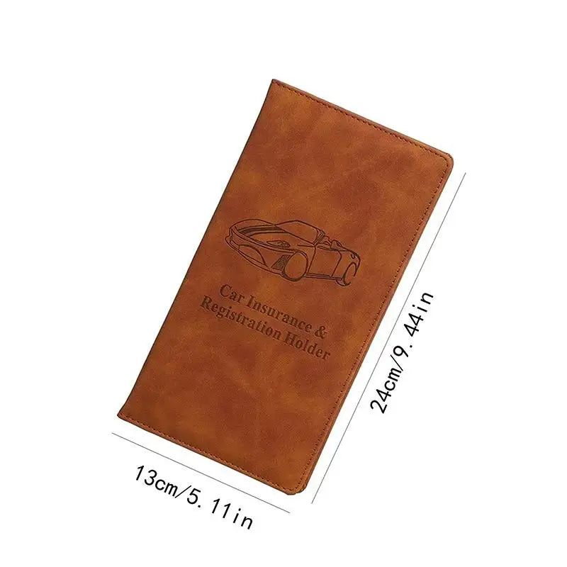 Car Registration And Insurance Holder,Car Document Holder For Cards License,Vehicle Glove Box Car Organizer For Documents, Cards