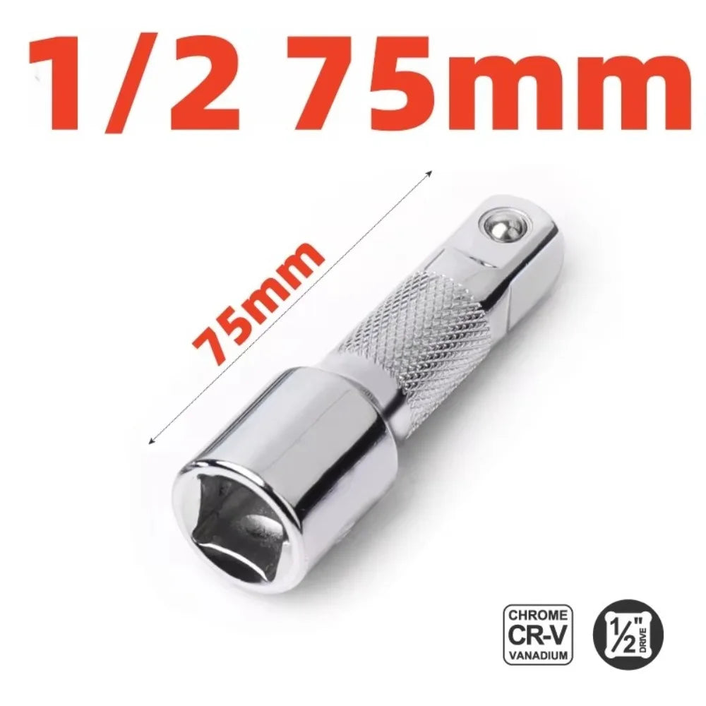Hand Tool 1/4" 3/8" 1/2" Ratchet Wrench 50/100/150/250mm Professional Extension Bar Ratchet Wrench Extension