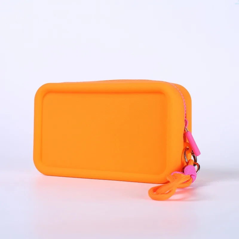 Clutch Bag Silicone Case Makeup Bag Ladies' Exclusive Fashion New Style Storage Bag Festive Gift