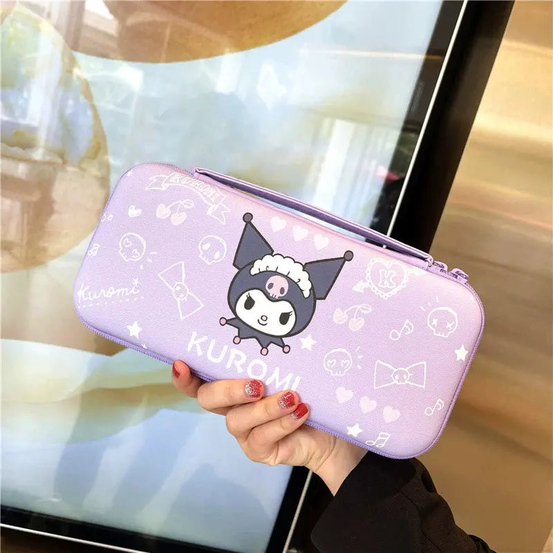 Cartoon Anime Storage Bag For Nintendo Switch Oled Game Console Case Travel Carrying Handbag JonCon Protective Cover Accessories