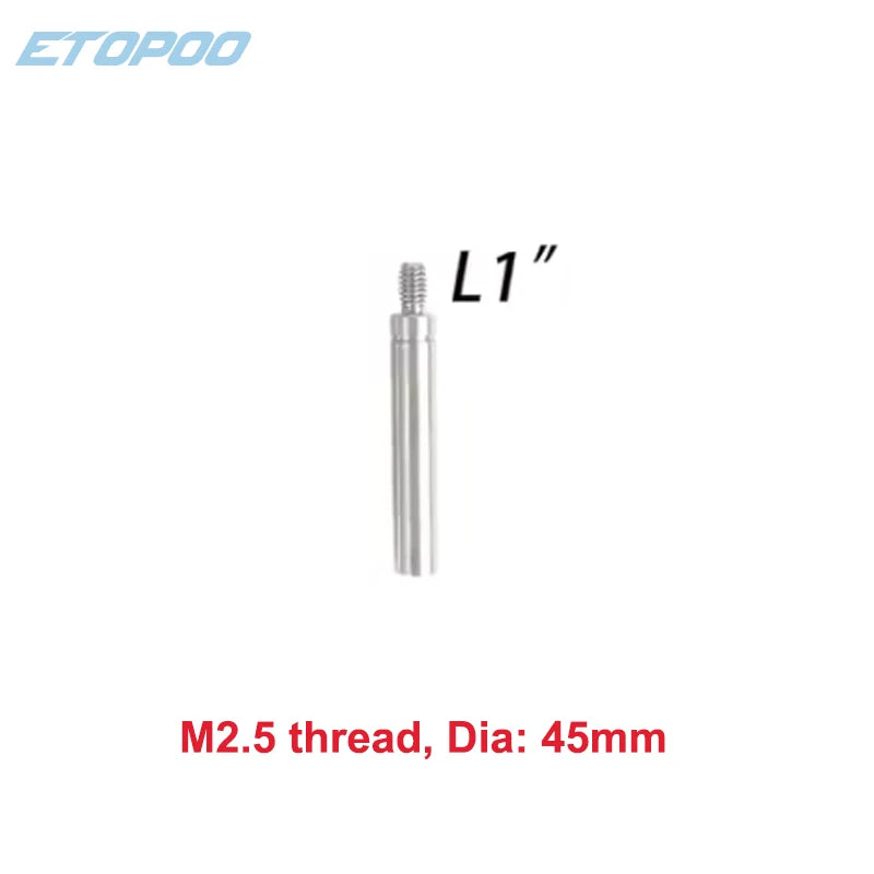 1-6 inch Dial/Digital Indicator Accessory Extension Pole Dial Dia.4.5mm Extension Pole Digital Indicator