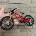 1:8 Model Alloy Bicycle Diecast Mini Finger Bikes Toys Simulation Collection Gifts Toys for Boys 41A