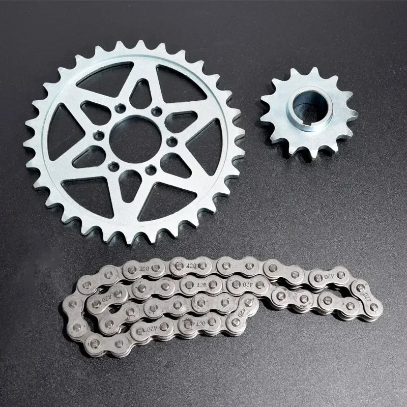 Motorcycle Chain Gear Set for SURRON Light Bee X Segway X260 X160 First-level Transmission Chain Gear Set Primary Drive Sprocket