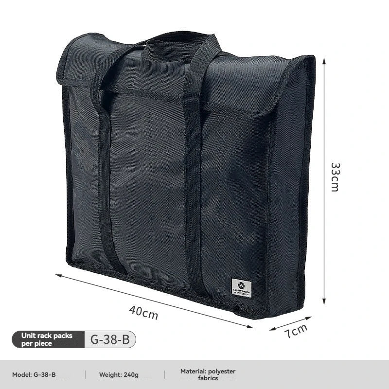 Camping dining table storage bag G-38-B Oxford cloth wear-resistant and anti-collision multi-layer tool storage large capacity
