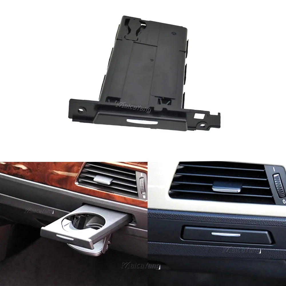 For BMW E90 E91 E92 E93 316i 318d 318i 320d Car Drink Water Cup Bottle Dual Holder Fast Delivery 51459173463 51459173467