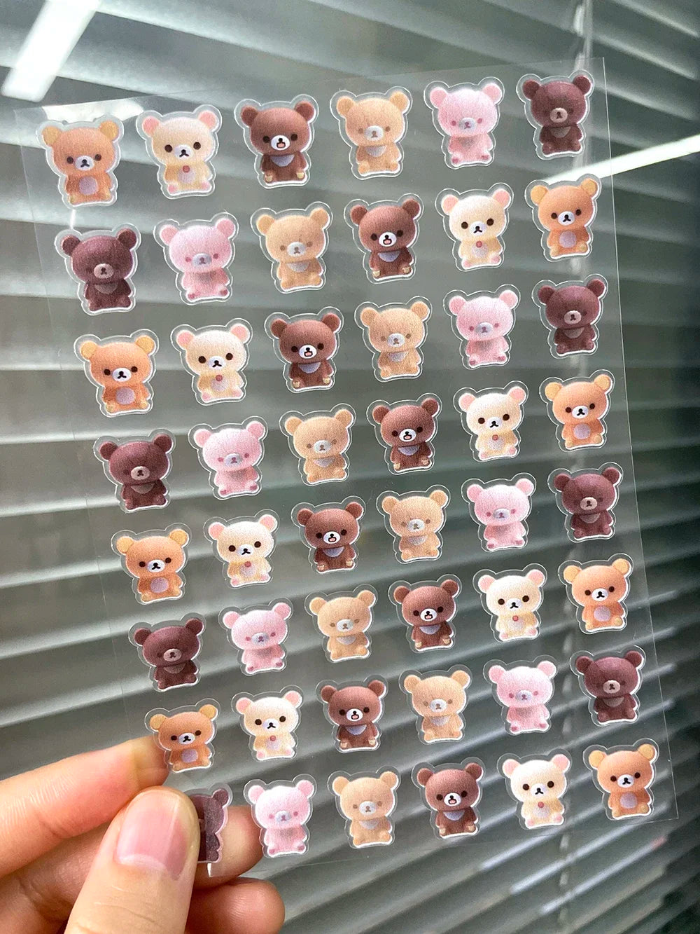 Mini Rilakkuma Hellokitty Food Pvc Luggage Tags Stickers Nail Art Diy Earphone Cover Bottle Notebook Car Waterproof Stickers