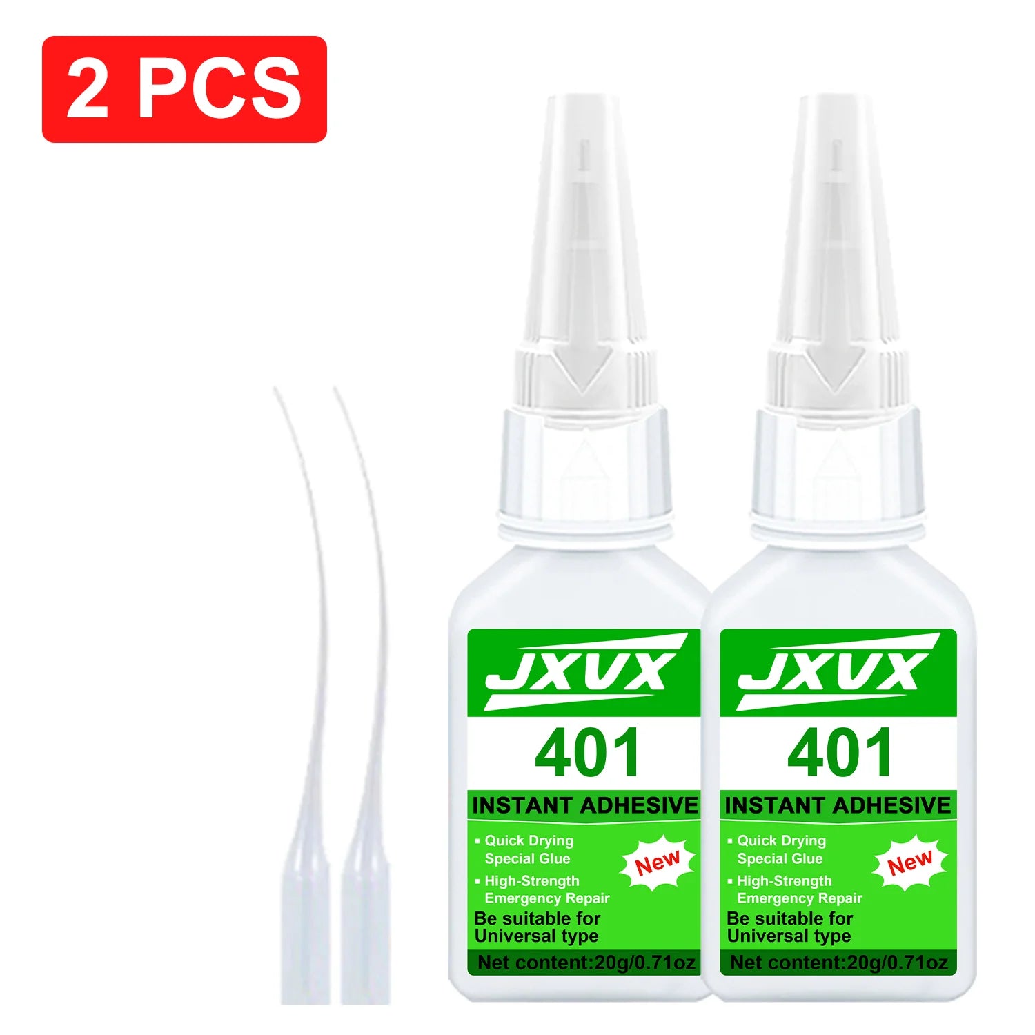 Super Strong Household Glue New Formula (20g) -Quick Dry Cyanoacrylate 5S-Metal, Plastic, Wood