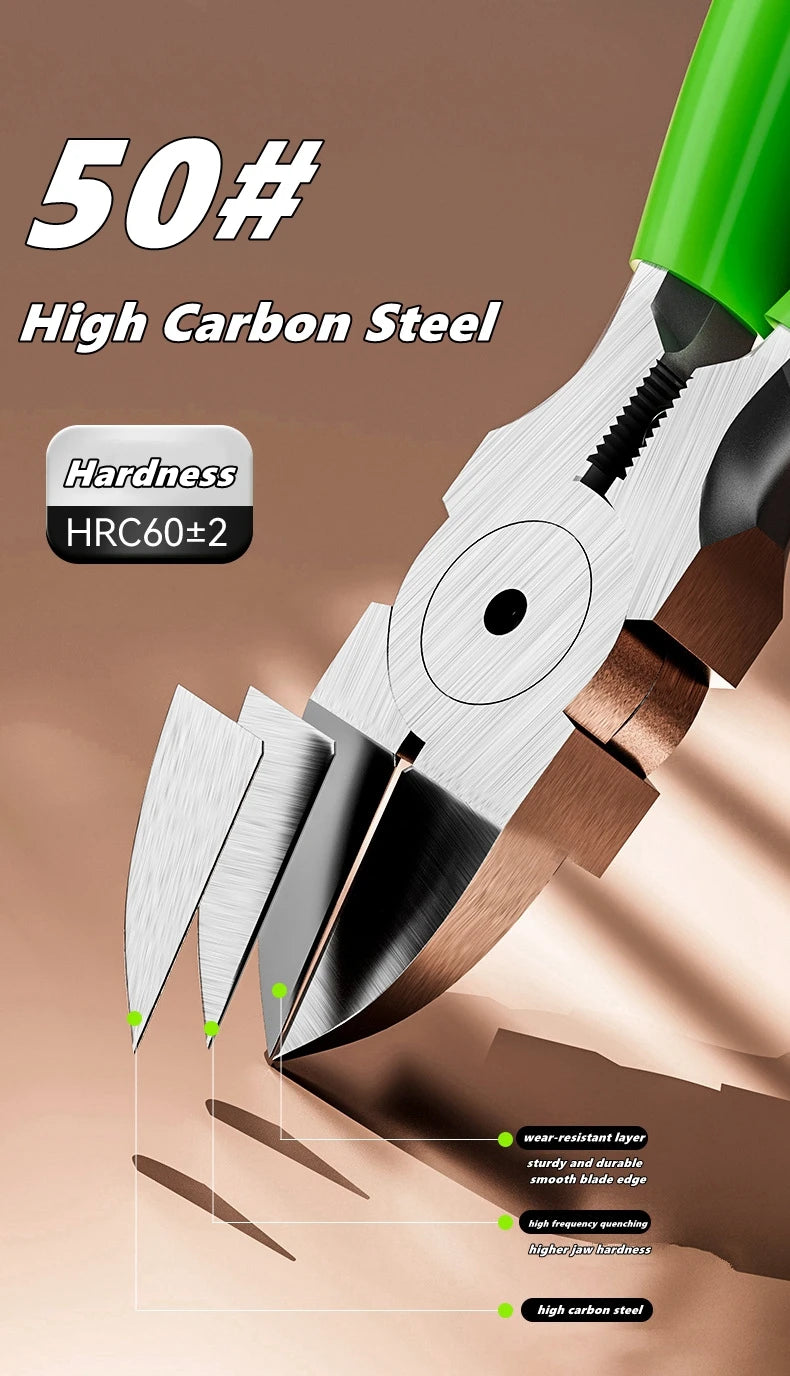 5/6 inch Cutting Pliers Electronic Diagonal Plier Side Cutters Cable Burr Pliers DIY Jewelry Repair Hand Tool