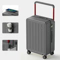 2025 New Wide Handle Luggage Small Carry-On Suitcase 20 Inch Travel Bag for Men And Women with Password Lock Trendy Polyester...