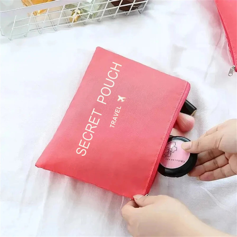 6pcs/Set Travel Storage Bag Portable Large Capacity Luggage Clothes Sorting Organizer Set Dry And Wet Separate Storage Bag