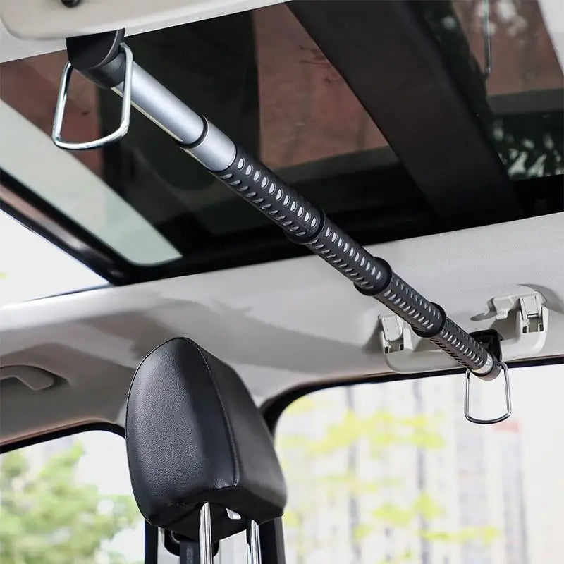 Car Clothes Drying Rod Auto Trunk Drying Rack Telescopic Clothes Rod Trunk Hanger Rod Laundry Rack Rod Holder For Car Truck RV