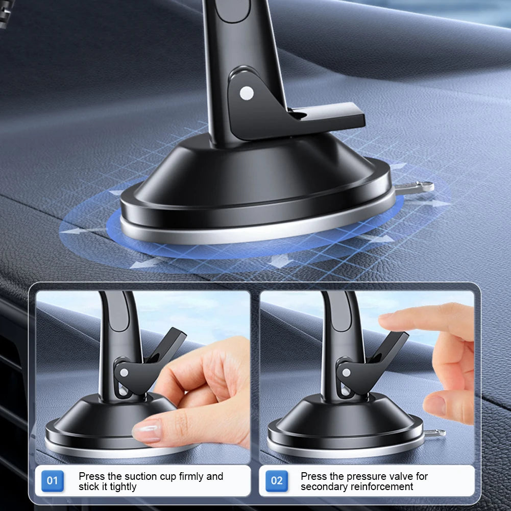 USB Single Head Car Fan 12V/24V with Suction Cup Auto Cooler 360 Degree All-Round Mini Car Air Cooling Fan for Car Truck SUV RV