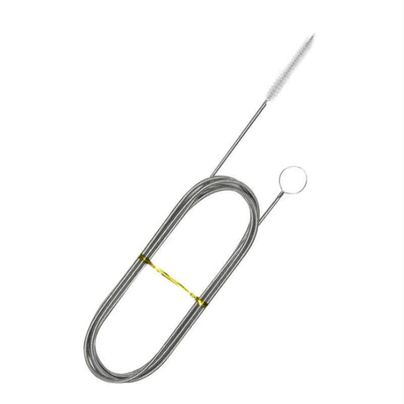 Refrigerator Drain Dredge Cleaning Set Long Flexible Refrigerator Scrub Brush Water Dredging Tool Water Tube Cleaning Coil Brush