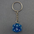 DND Game Dice Keychain RPG Lucky Dice Keyring DND Game Souvenirs Fashion Bag Pendant DND Game Lover Gift