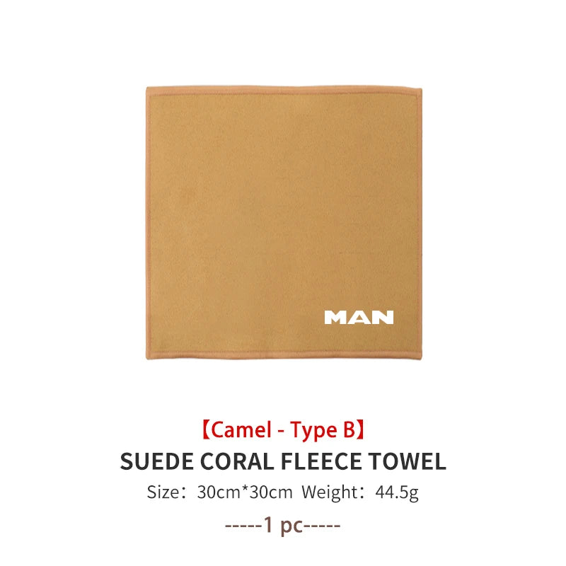 For Man Car Logo Cleaning Cloth Absorbent Dry Cloth Auto Wash Accessories eTGX TGX TGM TGA TGS eTGS TGE