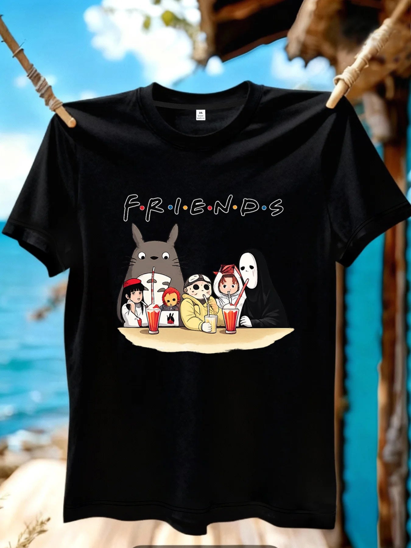 [YJ01150]Cartoon Print Plus Size Women's T-Shirt Summer Casual Short Sleeve Top Fashionable Versatile Clothing