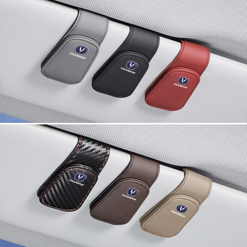 Car Sunshade Glasses Clip Storage Brace Auto Accessories For Changan UNI-K CS35 CX70 CS85 CS55 CS75 CS15 F70 Alsvin UNI-T Hunter