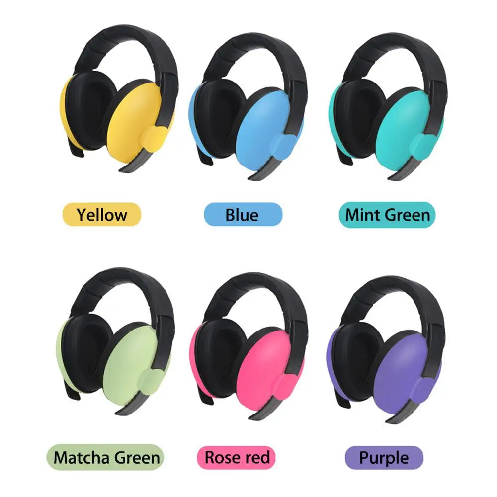Child Earmuff Anti Noise Baby Headphones Children Sleep Ear Stretcher Baby Ears Protection Children Earmuffs Sleeping Earplugs