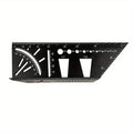 1PC Aluminum Alloy Smooth Carpentry Ruler 3D Mitre Angle Measuring Gauge Square 45 Degree 90 Degree Marking Accurate Measure