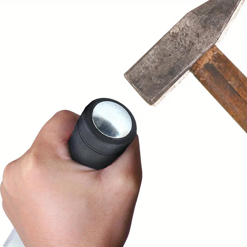1PC Wood Chisel 7.5 Inch Carbon Steel Mn65# Chisel with Hammer End and Anti-Slip Handle Carpentry Tools for Woodworking