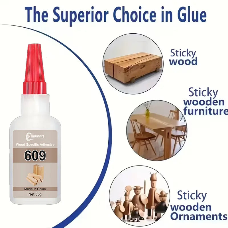 Multi Purpose Wood Adhesive Strong Bond Glue for Furniture Solid Wood Floor Chair Table Repair