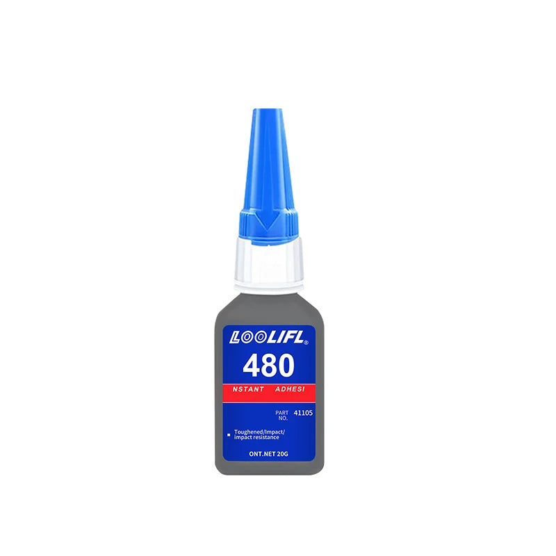 480 Black Super Glue, Quick-Bondig Adhesive Leather Rubber Wood Metal Strong Liquid Glue, Emergency Repair Adhesive, Rubber Glue