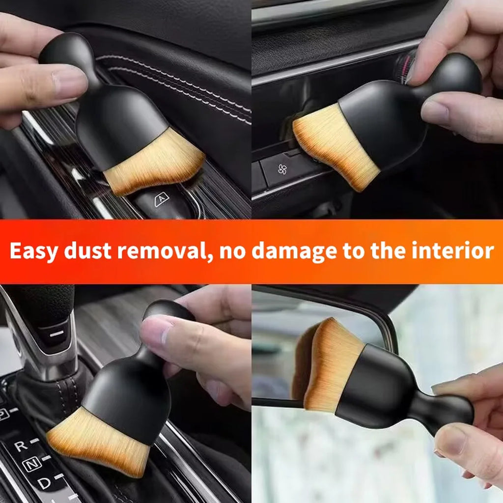Yitong 1set Multi Size Car Detailing Brushes Soft Gentle Bristle Auto Interior Exterior Cleaning Tools for Dashboard Air Vent