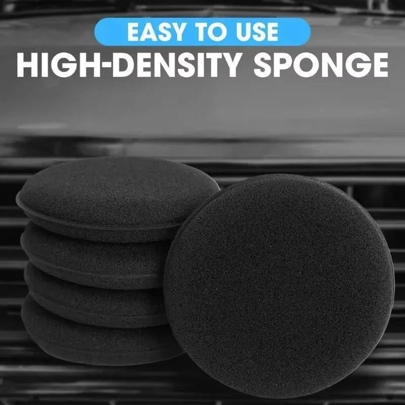 Car Wax Sponge Professional Detailing Foam Pads Thick Scratch Free Applicator for Car Polishing Ceramic Coating Paint Protection
