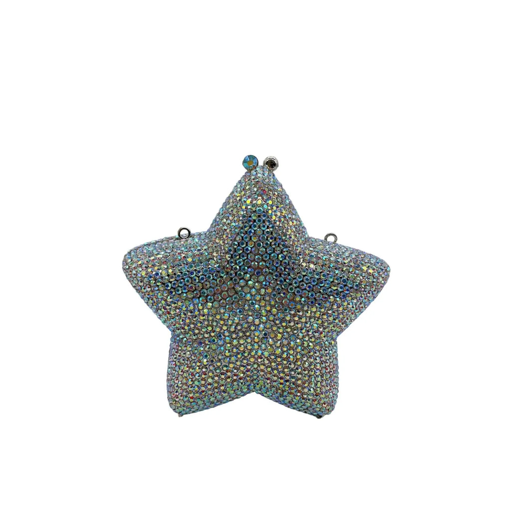 Sparkling Party Bags Luxury Banquet Wedding Engagement Full Diamond Crystal Bag Girl Birthday Photo Clutch Bag Rhinestone Purse