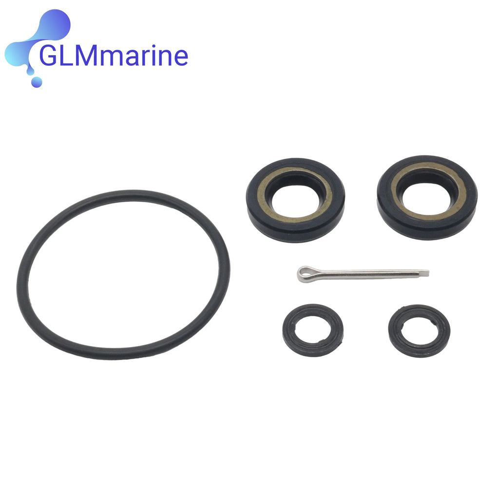 09289-17L02 Lower Unit Gearcase Seal Kit Fits for Suzuki DT9.9 DF8 DF9.9 DF15 Outboard Motor Replaces 09280-57002 09168-10022