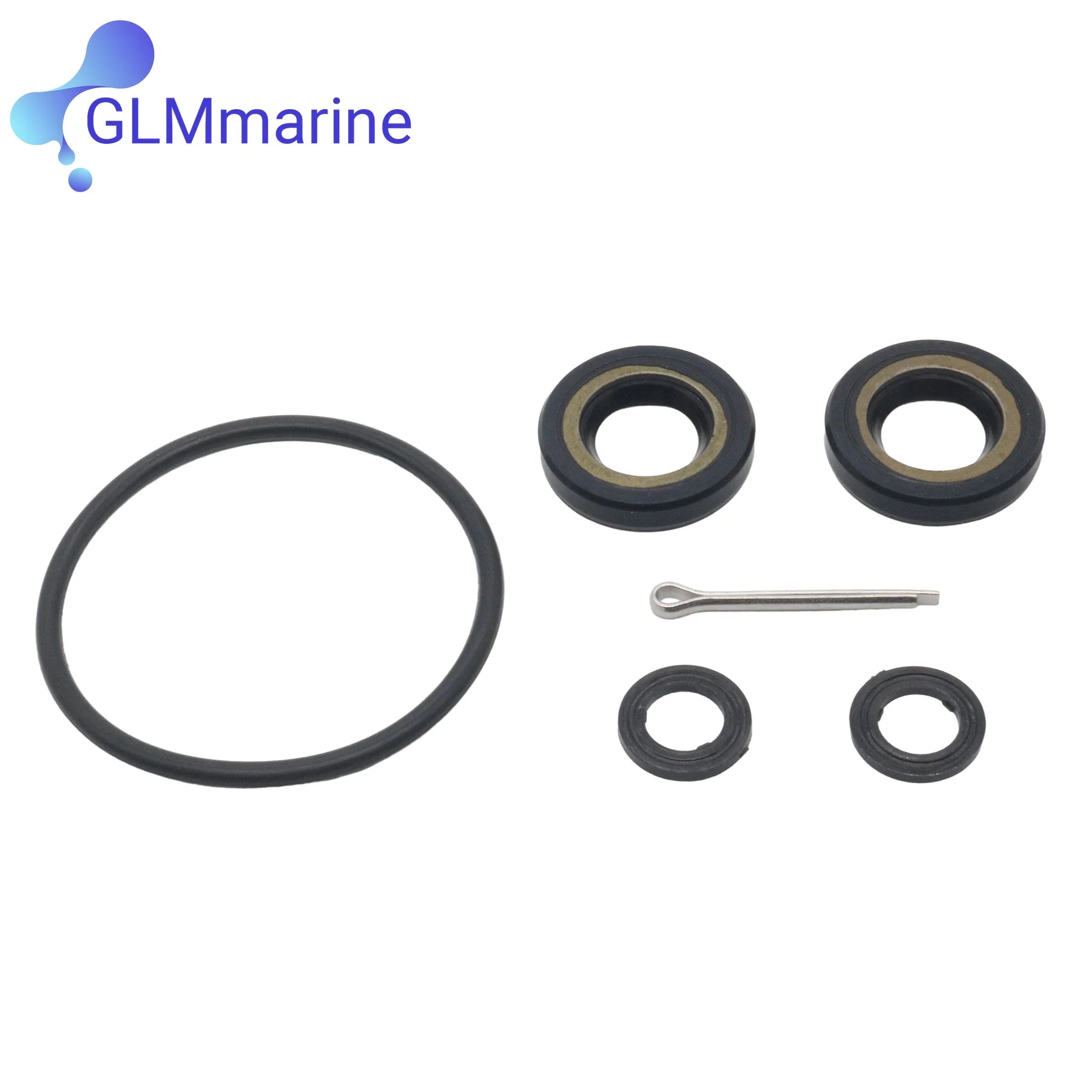 09289-17L02 Lower Unit Gearcase Seal Kit Fits for Suzuki DT9.9 DF8 DF9.9 DF15 Outboard Motor Replaces 09280-57002 09168-10022