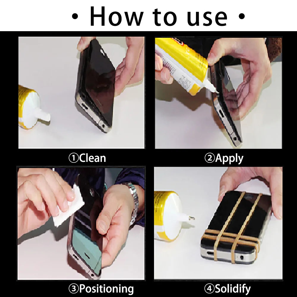T8000 Precision Glue Jewelry Rhinestone Shoe Phone Repair DIY Adhesive Crystal Clothes Textiles Ziai Patches Leather Fabric Bond