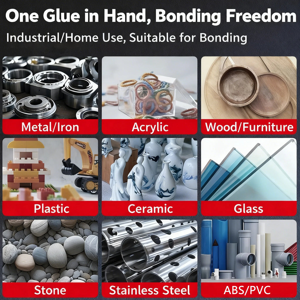 Super Glue All-Purpose Liquid 20g - Fast Drying Clear CA Adhesive for Metal,Plastic, Wood, Ceramic, Glass & DIY Repairs Easy Use