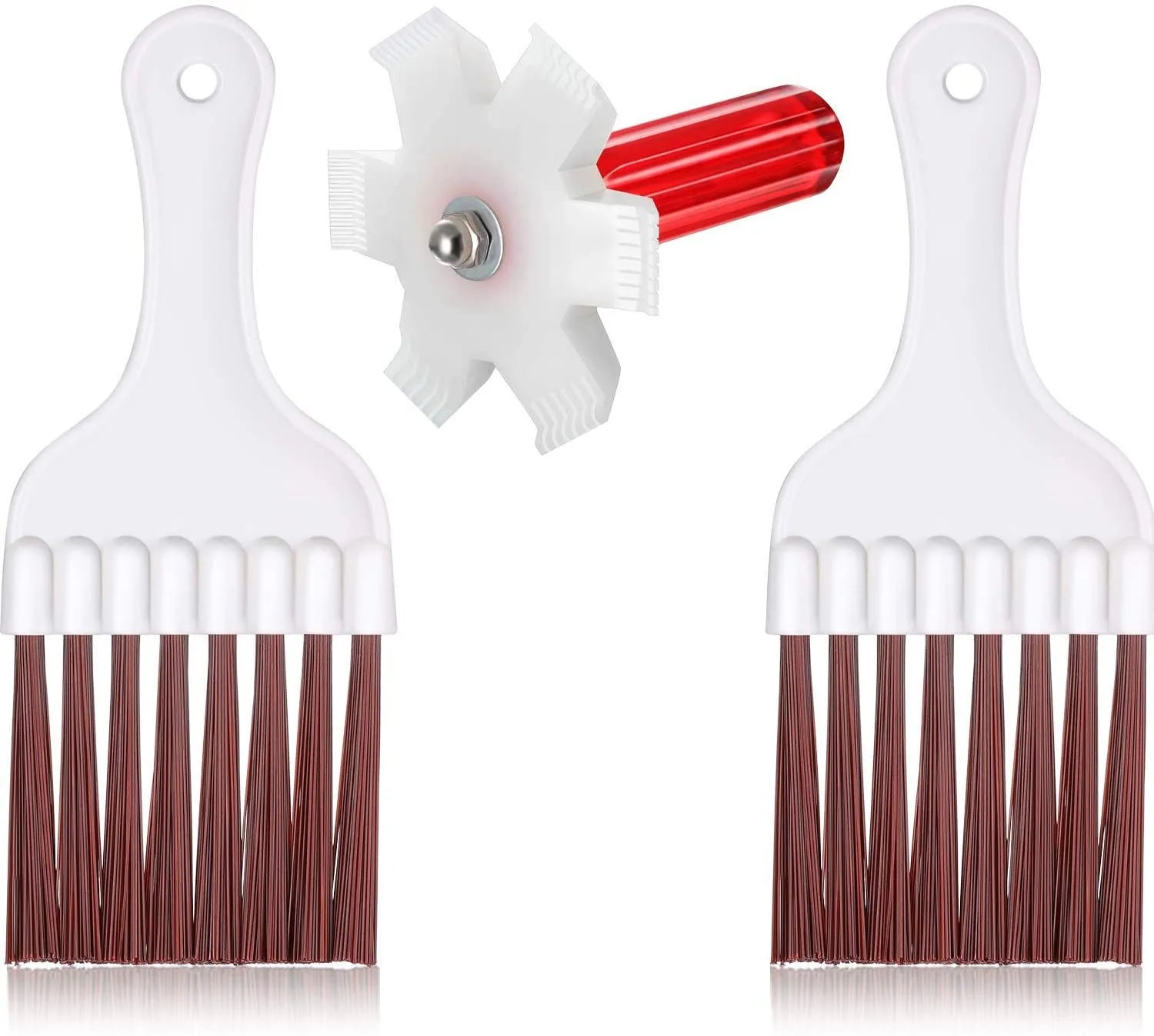 Air Conditioner Fin Cleaning Heat Dissipation Brush Condenser Dryer Stainless Steel Cleaning Brush Air Conditioner Slat Comb