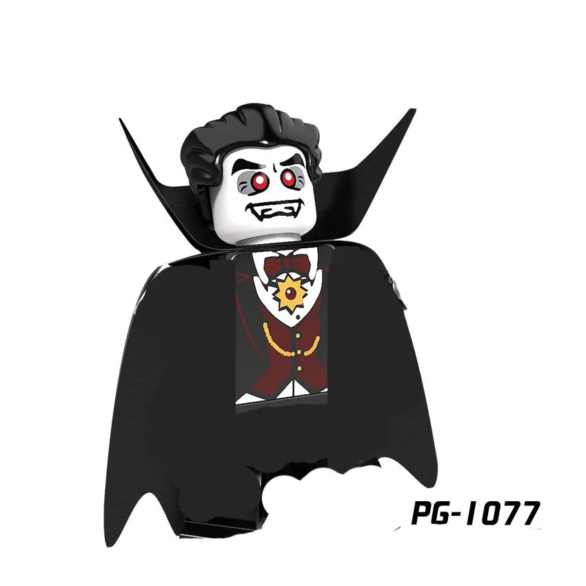 WM839 Horror Movie Zombie Building Blocks Bricks Dolls Mini Action Toy Figures Assemble Blocks Kids Gifts