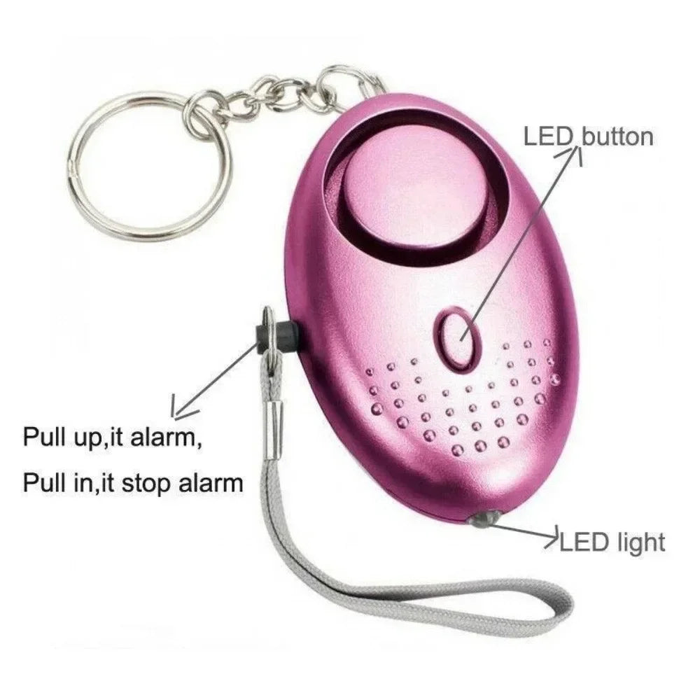 Safe Sound Personal Alarm, 130DB Personal Security Alarm Keychain with LED Lights, Emergency Safety Alarm