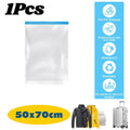 Thickened Vacuum Hand Roll Storage No Need for Pumping Compression and Sorting Bag Portable for Home Use Travel Luggage Clothing