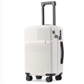 Bunnyfly Stylish Business Suitcase Luggage 20-inch Compact Lightweight Carry-on with Cup Holder for Travel