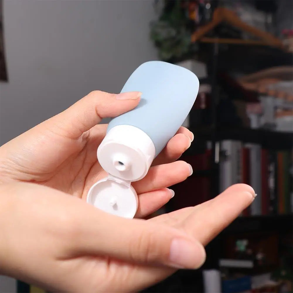 Refillable Hose Squeeze Bottle Sub-Bottling Simple Travel Empty Bottle Flip-top Bottles Dispensing Empty Bottle
