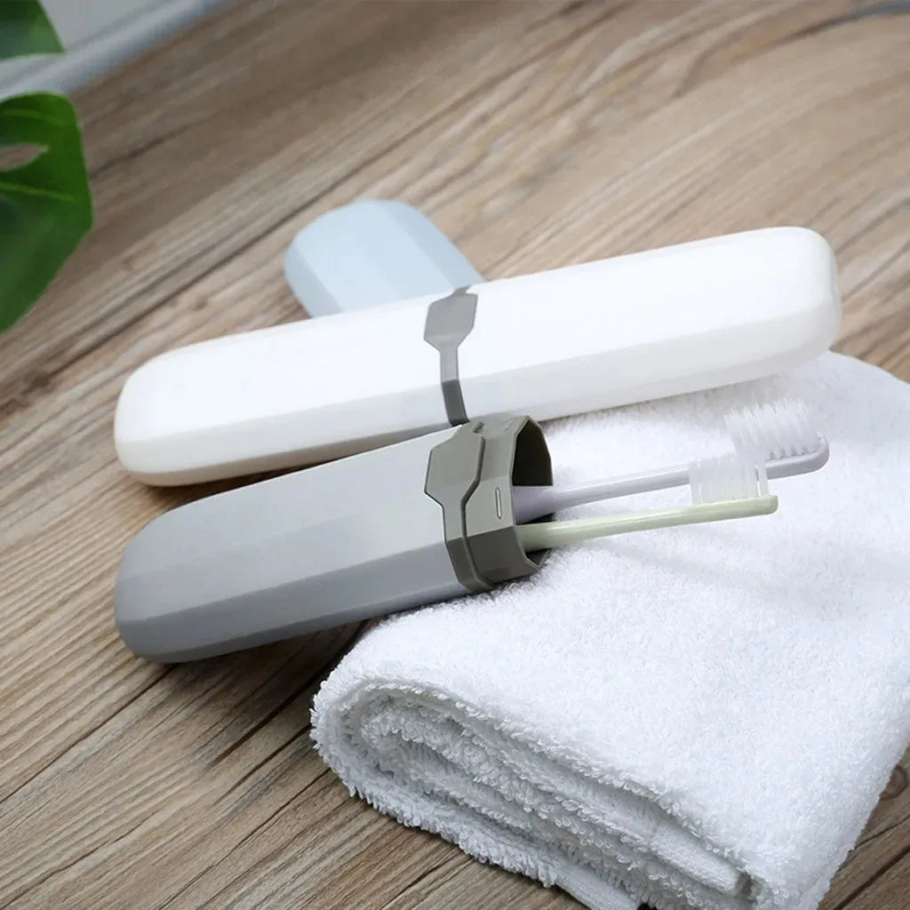 Portable Toothbrush Protect Holder Plastic Travel Camping Toothbrush Storage Box Cover Tooth Brushes Tube Cover Case Accessory