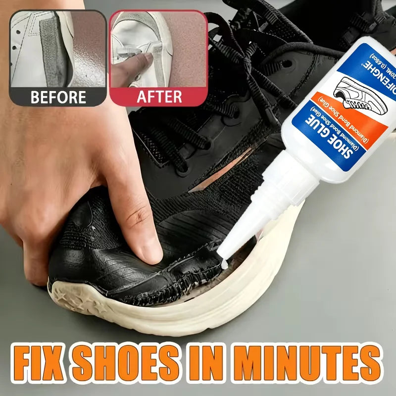 Multi-material Shoe Glue Durable Flexible Adhesive Fix Shoe Sole Decoration Universal Sneaker Leather Canvas Repair Glue