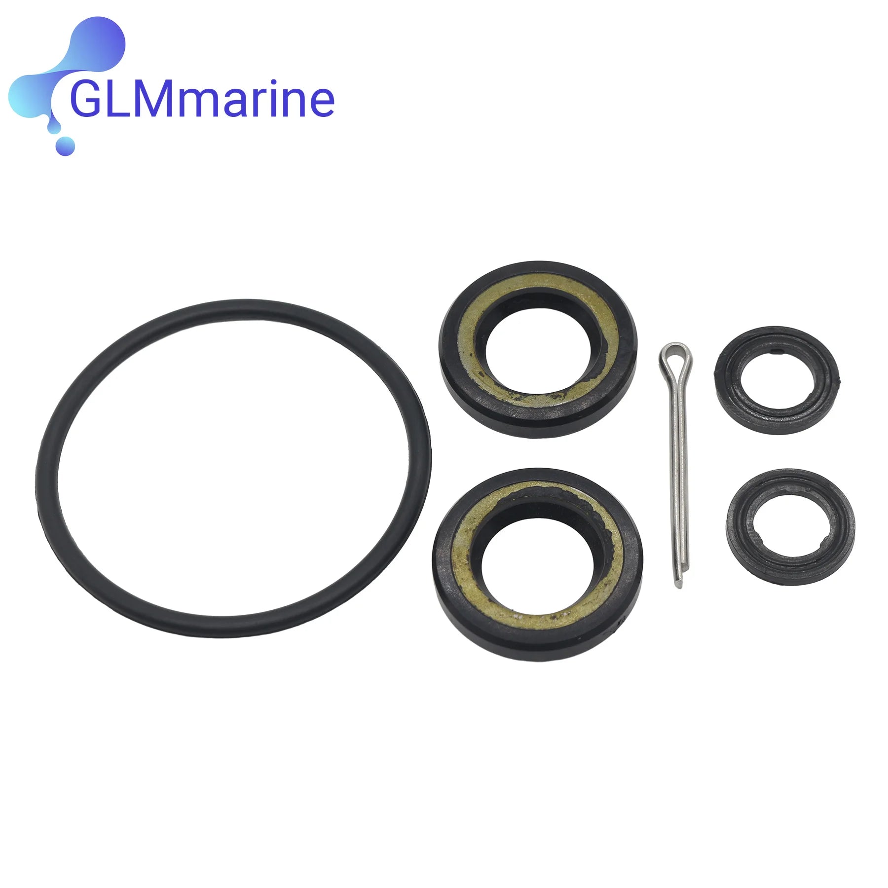 Outboard Lower Unit Seal Kit W/ Oil Seal 09282-16003 Compatible with Suzuki Marine DT 8 9.9 HP Motors Parts Replaces 09280-52004