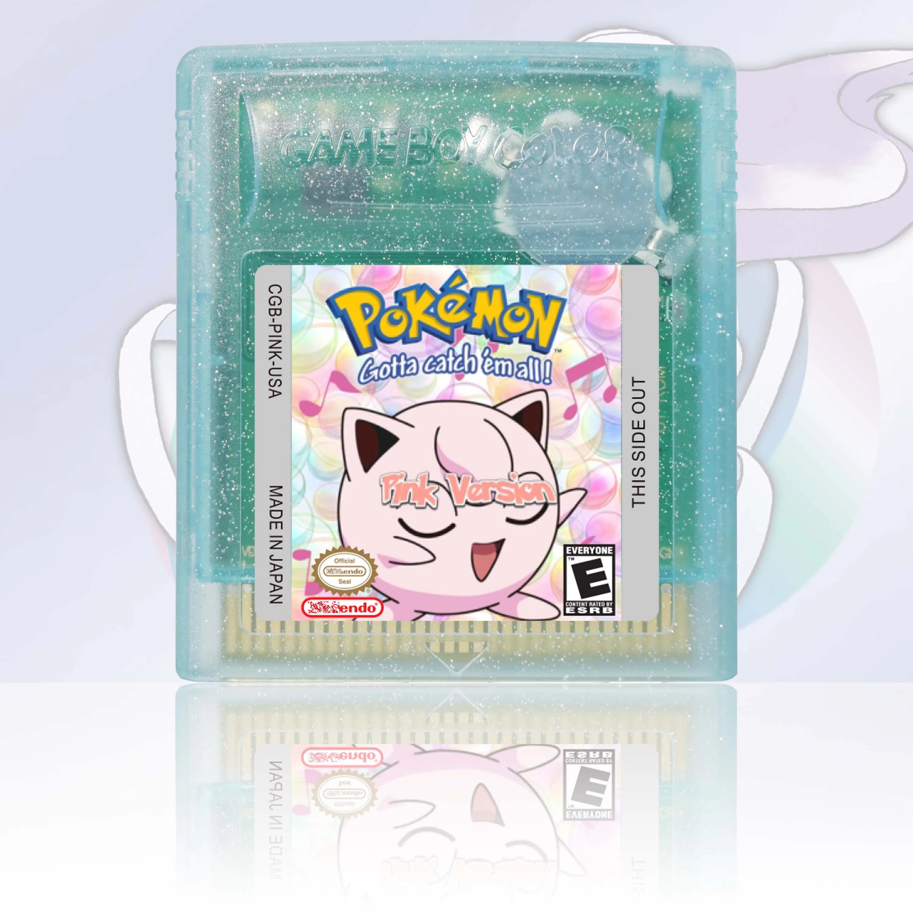 Pokemon Crystal Clear/Orange/Prism/Polished Series GBC Game Cartridge 16 Bit Video Game Console Card High Quality GBC Video Game