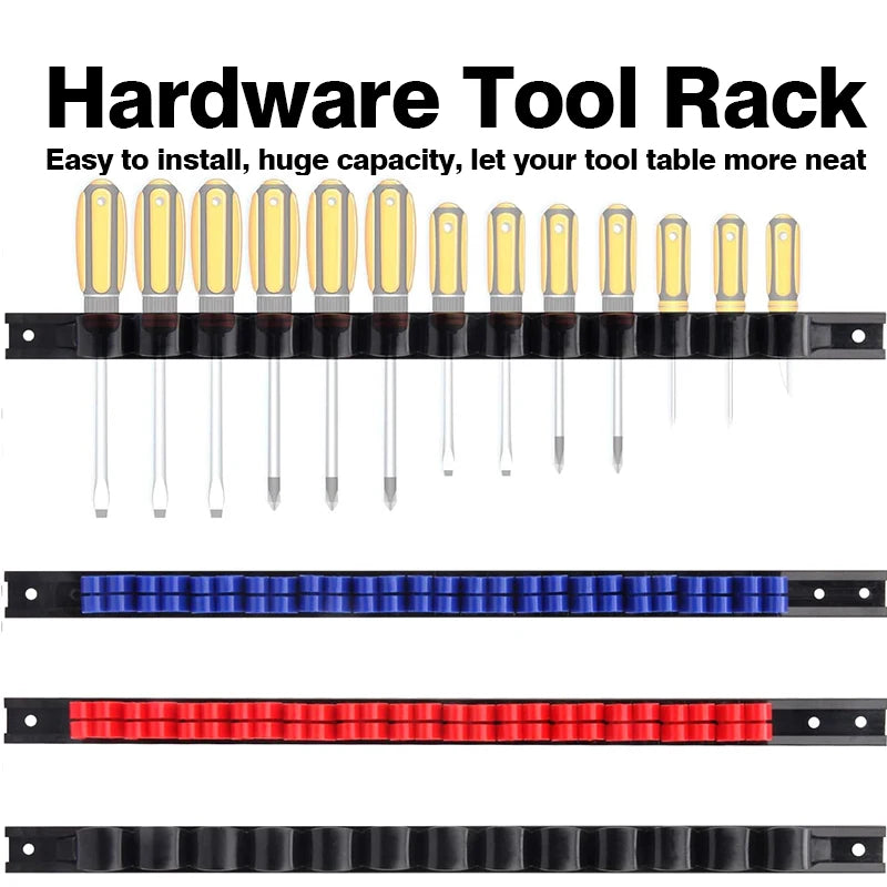 Screwdriver Organizer Wrench Organizer Hand Tool Holder Display Rack For Workshop Vice Wrench Storage Rack Accessories