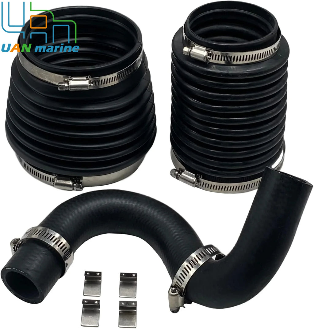 875822 U Joint Exhaust Hose Bellows Kit For Volvo Penta Stern Drives AQ DP PT DP DPX SP Replace 876294 876631 876632 875848