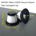 10 Pcs Handheld Vacuum Cleaner Filter Hepa LY002X LY002DBL LY003H Non woven vacuum cleaner filter element