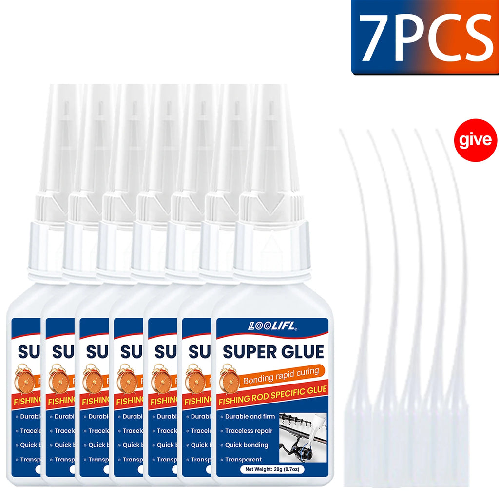 Super Glue extra strong 20g Universal Quick-drying Instant Cyanoacrylate Adhesive Leather RubberWood Metal Bond Liquid Glue Tool