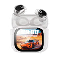 New Wireless Wireless Bluetooth Earphones With Screen Heavy Bass Sports Earbuds Bluetooth AI Translation Music Earbuds Running