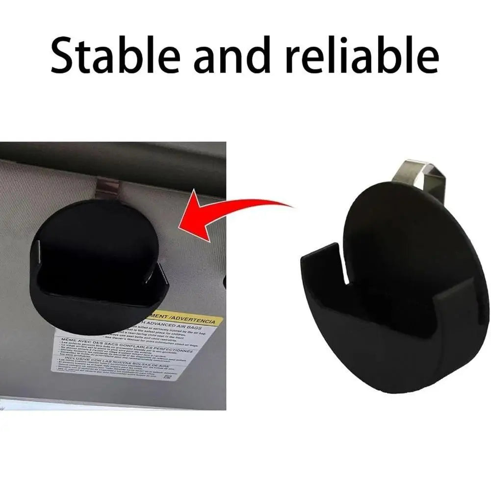 Plastic Car Visor Clip  For ZYN Cans Holder, most car visors Travel Dip Can Storage Box for All Vehicles